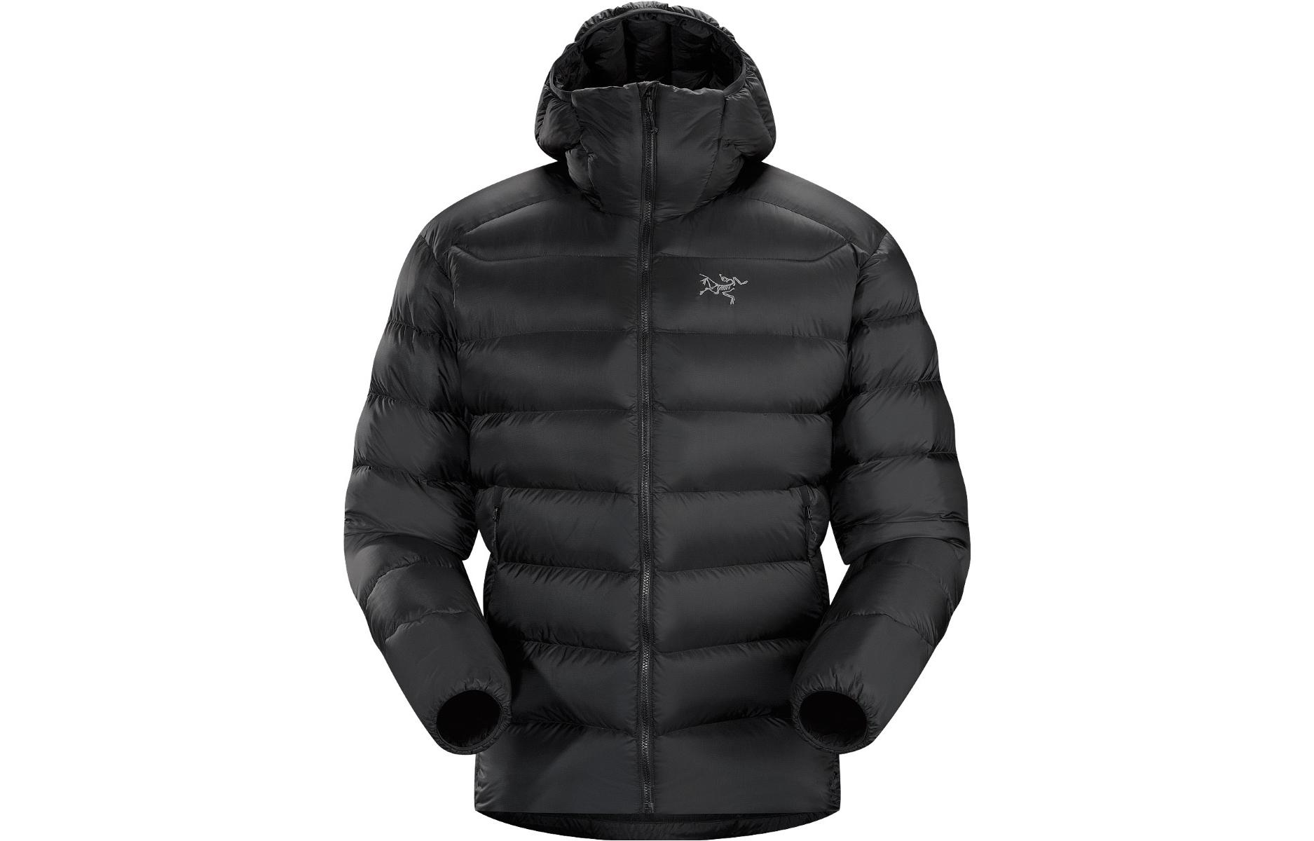 Order Arcteryx Cerium SV 850 Fill Down Hooded Jacket  Black - Windproof & Warm. 18356