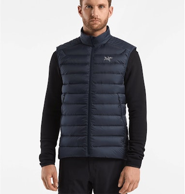 始祖鳥 Cerium 羽絨背心 帶徽標印花設計 29683 Cheap 始祖鳥 Cerium 羽絨背心 帶徽標印花設計 29683