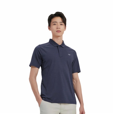 Arcteryx CORMAC Polo Shirt - Moisture-Wicking Antibacterial Quick-Dry Tee X000009705 Details for Arcteryx CORMAC Polo Shirt - Moisture-Wicking Antibacterial Quick-Dry Tee X000009705