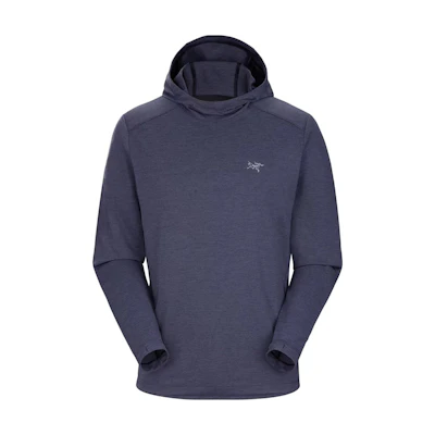 Arcteryx CORMAC Hoody Solid Logo Print Pullover Hoodie for Men. 29123