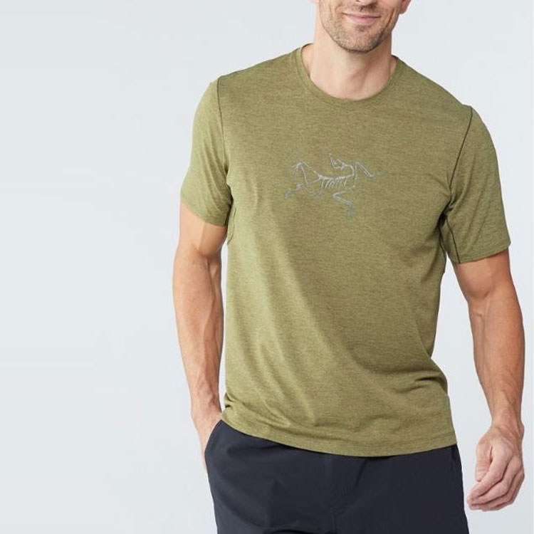 Cheap Arcteryx CORMAC Baju Pendek Logo Besar Quick-Dry 25154
