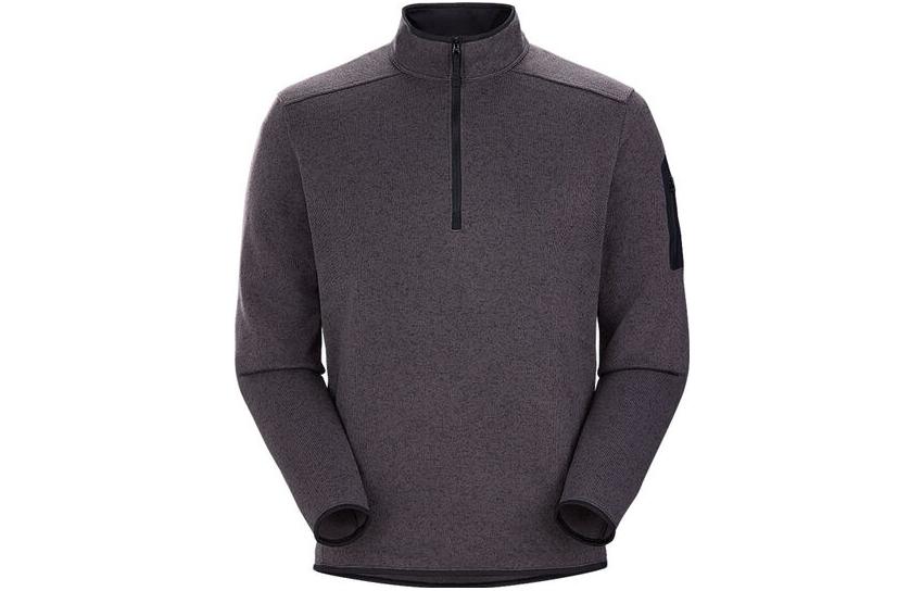 Cheap アークテリクス コバート 1/2 ジップ プルオーバーフリース セーター リラックスフィット 29674