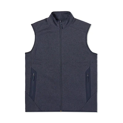 Arcteryx Covert Fleece Vest Solid Color Slim Fit Jacket 24091