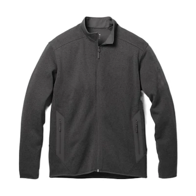 Arcteryx Covert Zip-Up Fleece Jacket with Mandarin Collar 24089