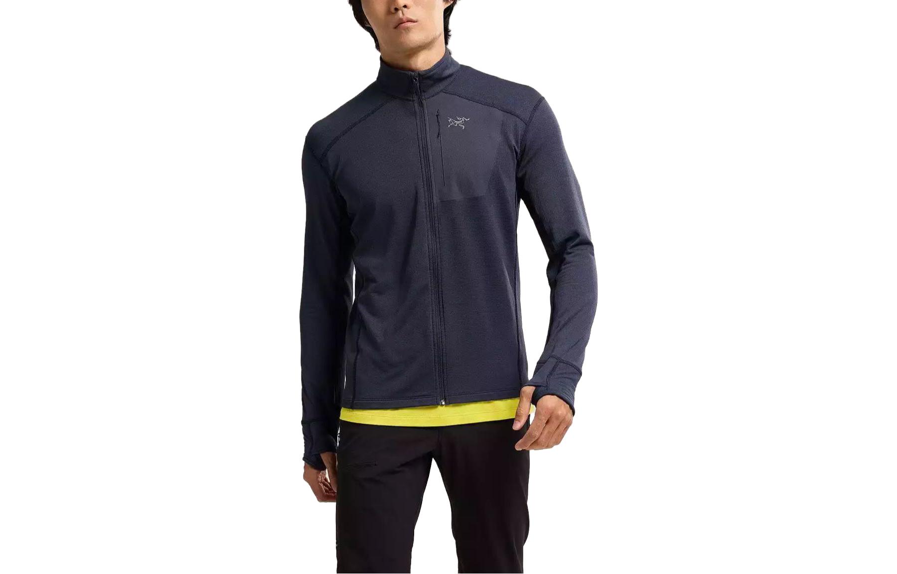 Arcteryx Delta  Black Full-Zip Jacket with Color Block Stand Collar. 29665 圖 12