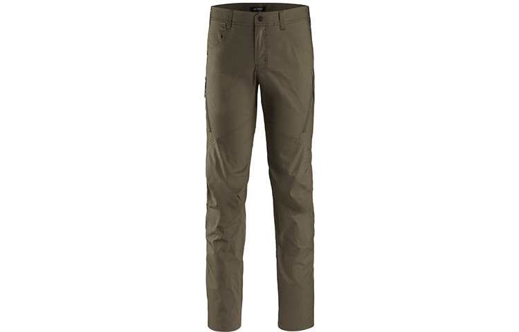 Shop 아크테릭스 내구성 스트레치 코튼 작업 바지 - 솔리드 컬러 캐주얼 스타일 25218