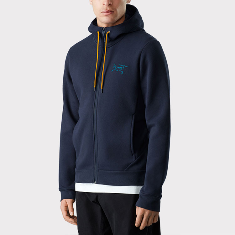 Arcteryx Emblem Series Solid Zip Fleece Hoodie Jacket - Fall Collection. 27822 圖 4
