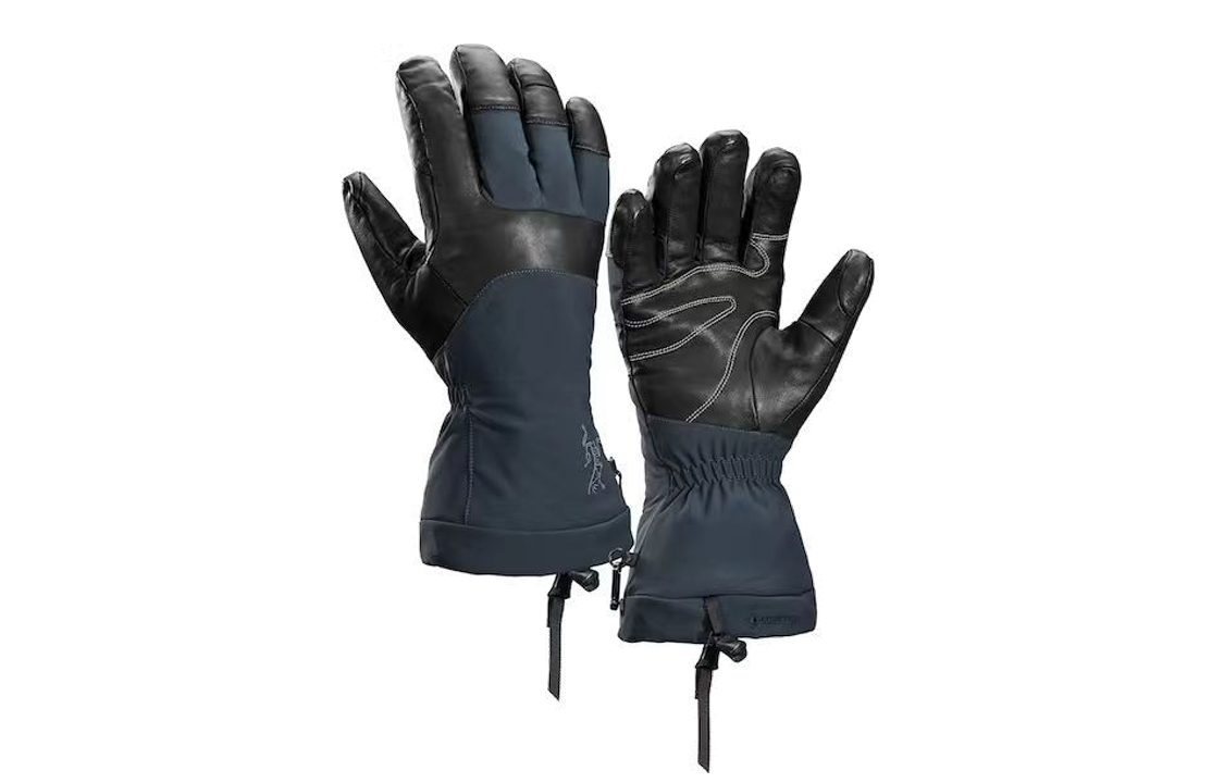 Order Arcteryx Fission SV  Insulated Two-Tone Gloves - Black. 30000-Enigma/Infrared
