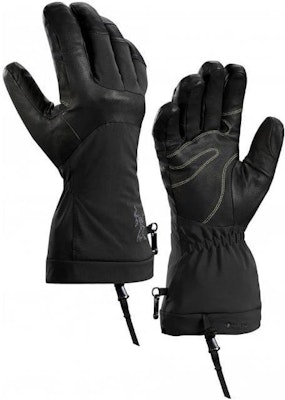 Arcteryx Fission SV Black Insulated Polyester Gloves Unisex Couple Style. X000006638 Order Arcteryx Fission SV Black Insulated Polyester Gloves Unisex Couple Style. X000006638