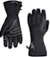 Lookbook Arcteryx Fission SV Black Insulated Polyester Gloves Unisex Couple Style. X000006638