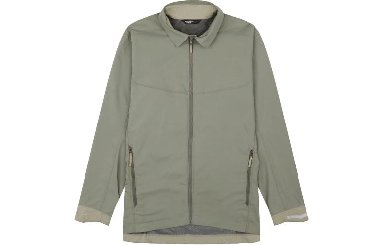 Arcteryx FW23 Waterproof Zip Long Sleeve Jacket Green 13705