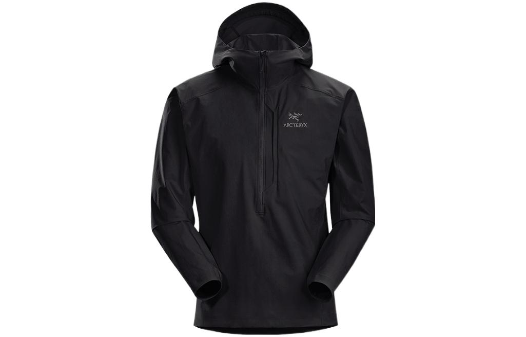 Arcteryx GAMMA Half-Zip Softshell Jacket with Logo Print for Men. 28917