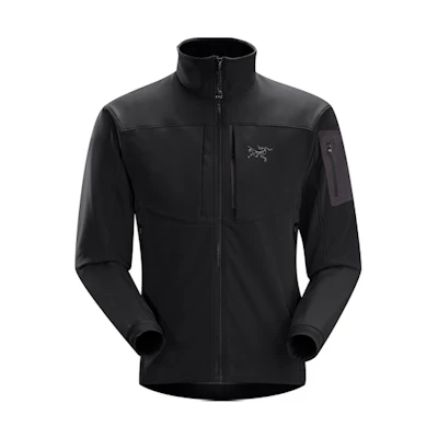 Arcteryx GAMMA MX Black Windproof Softshell Fleece Logo Jacket 19276