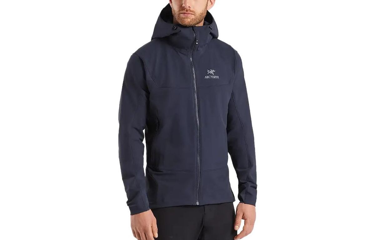 Arcteryx Gamma Solid Color Long-Sleeve Jacket - Blue Black X000004765