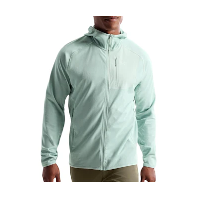 Arcteryx Green Logo Pocket Zip-Up Hoodie Jacket AJPSM07743-SGE
