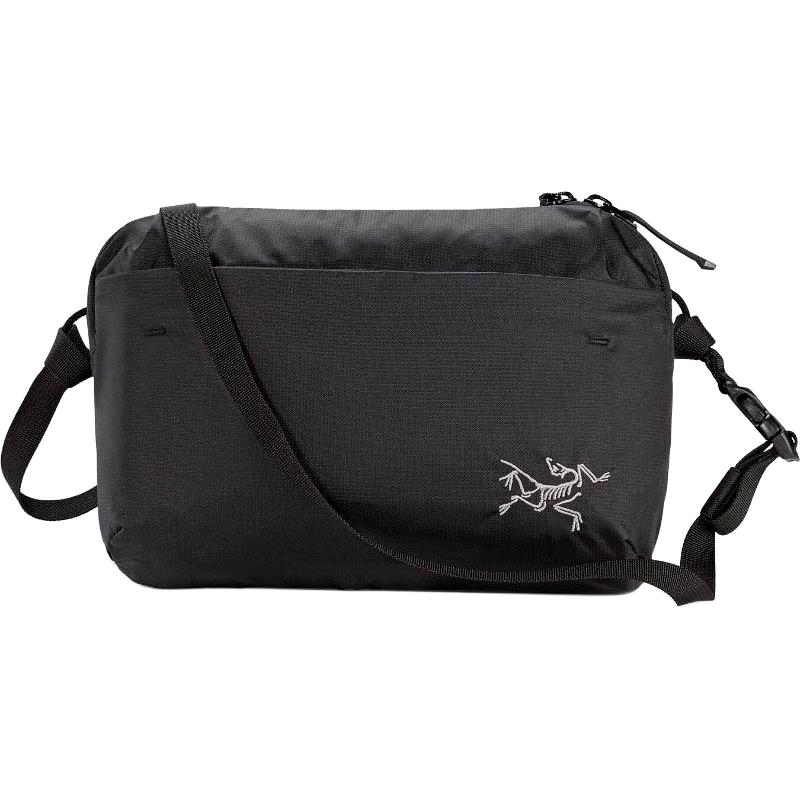 Arcteryx HELIAD 6 Nylon Black Outdoor Bag Unisex Crossbody Backpack X000009828-BLACK