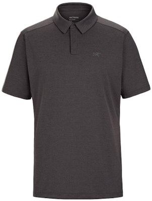 Arcteryx Kadem Breathable Polo Shirt with Solid Color Logo Design. 30776 5