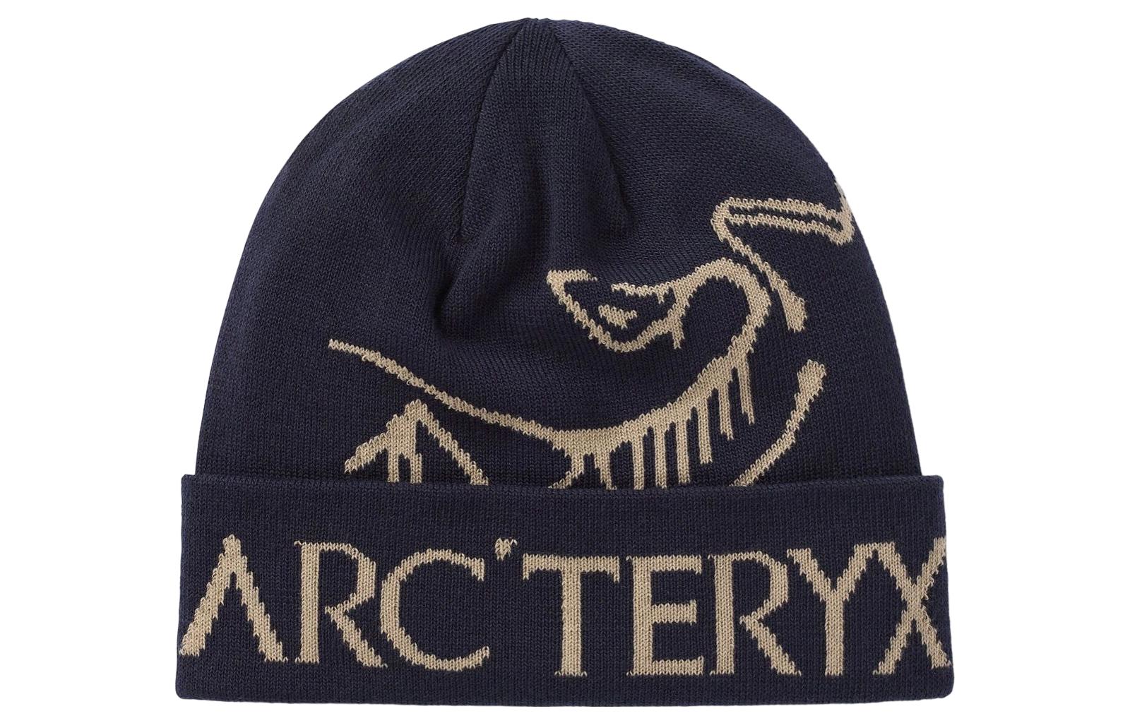 Arcteryx Knit Beanie Recycled Polyester Embroidered Logo Unisex Couple Style. 29573