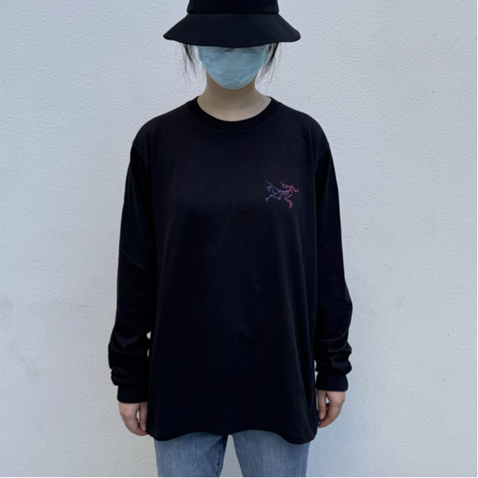 Details for Arcteryx KRAGG Cotton Heatmap Gradient Long Sleeve T-Shirt  Comfortable Fit X000008482