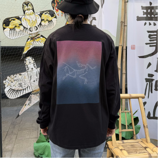 Sizing Arcteryx KRAGG Cotton Heatmap Gradient Long Sleeve T-Shirt  Comfortable Fit X000008482
