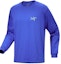 Buy Arcteryx KRAGG Printed Logo Loose Fit Long Sleeve Breathable Durable Tee Men. X000009714