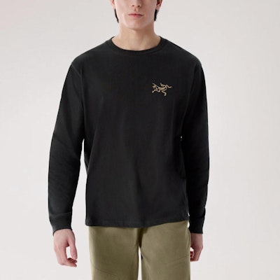 Arcteryx KRAGG Printed Logo Loose Fit Long Sleeve Breathable Durable Tee Men. X000009714 Cheap Arcteryx KRAGG Printed Logo Loose Fit Long Sleeve Breathable Durable Tee Men. X000009714