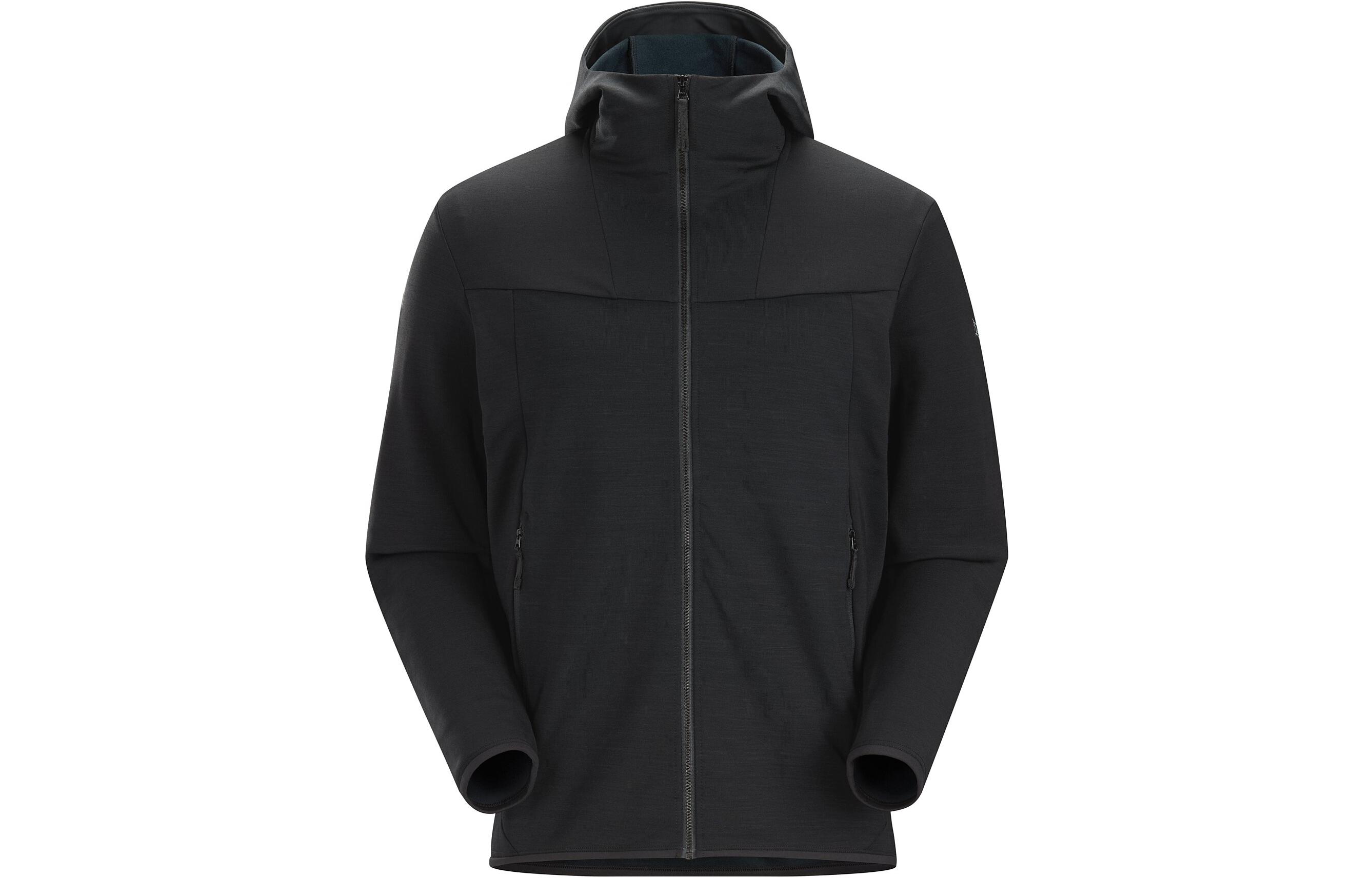 Arcteryx Kyanite AR  Fleece Hoodie Jacket with Logo Print Long Sleeve. 29666 圖 4
