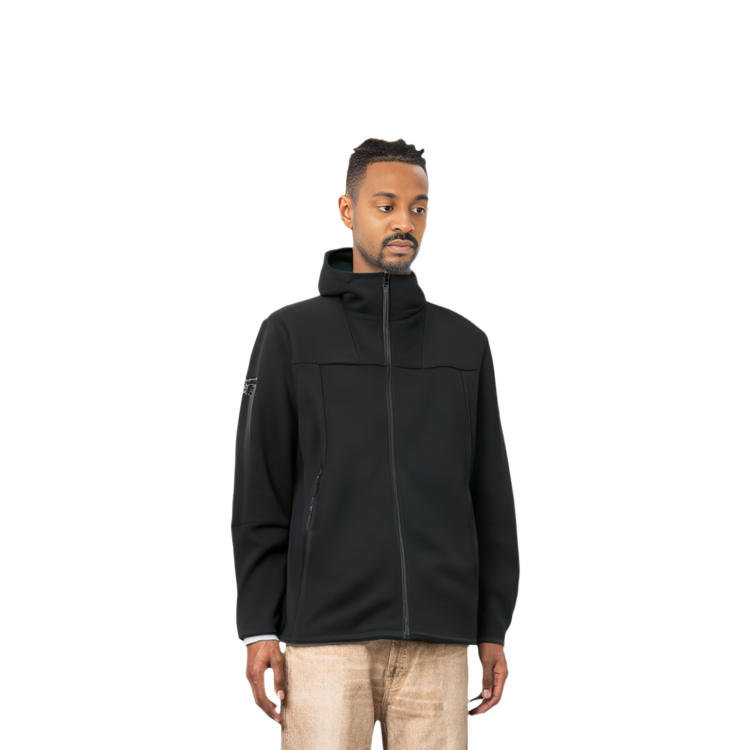 Arcteryx Kyanite AR  Fleece Hoodie Jacket with Logo Print Long Sleeve. 29666 圖 5