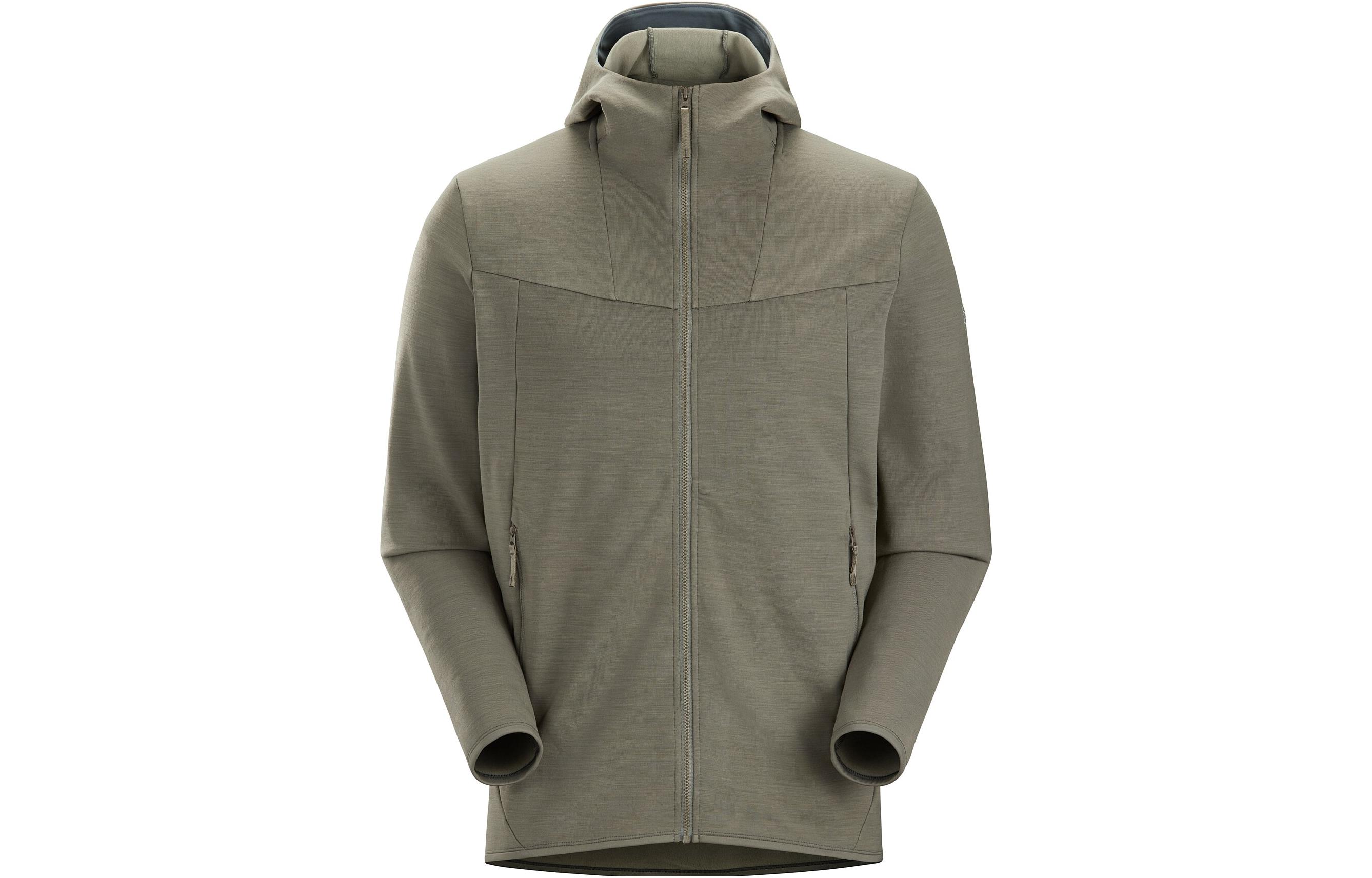 Arcteryx Kyanite AR  Fleece Hoodie Jacket with Logo Print Long Sleeve. 29666 圖 8