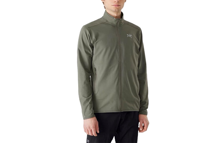 Arcteryx Kyanite LT Fleece Jacket Solid Color Stand Collar Fall 25152 圖 11