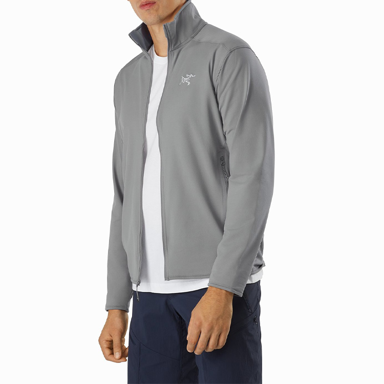 Arcteryx Kyanite LT Fleece Jacket Solid Color Stand Collar Fall 25152 圖 6