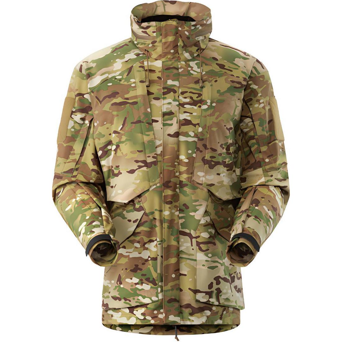 Arcteryx LEAF  Waterproof Camo Jacket Green - Multi-Purpose Outdoor Wear 21234