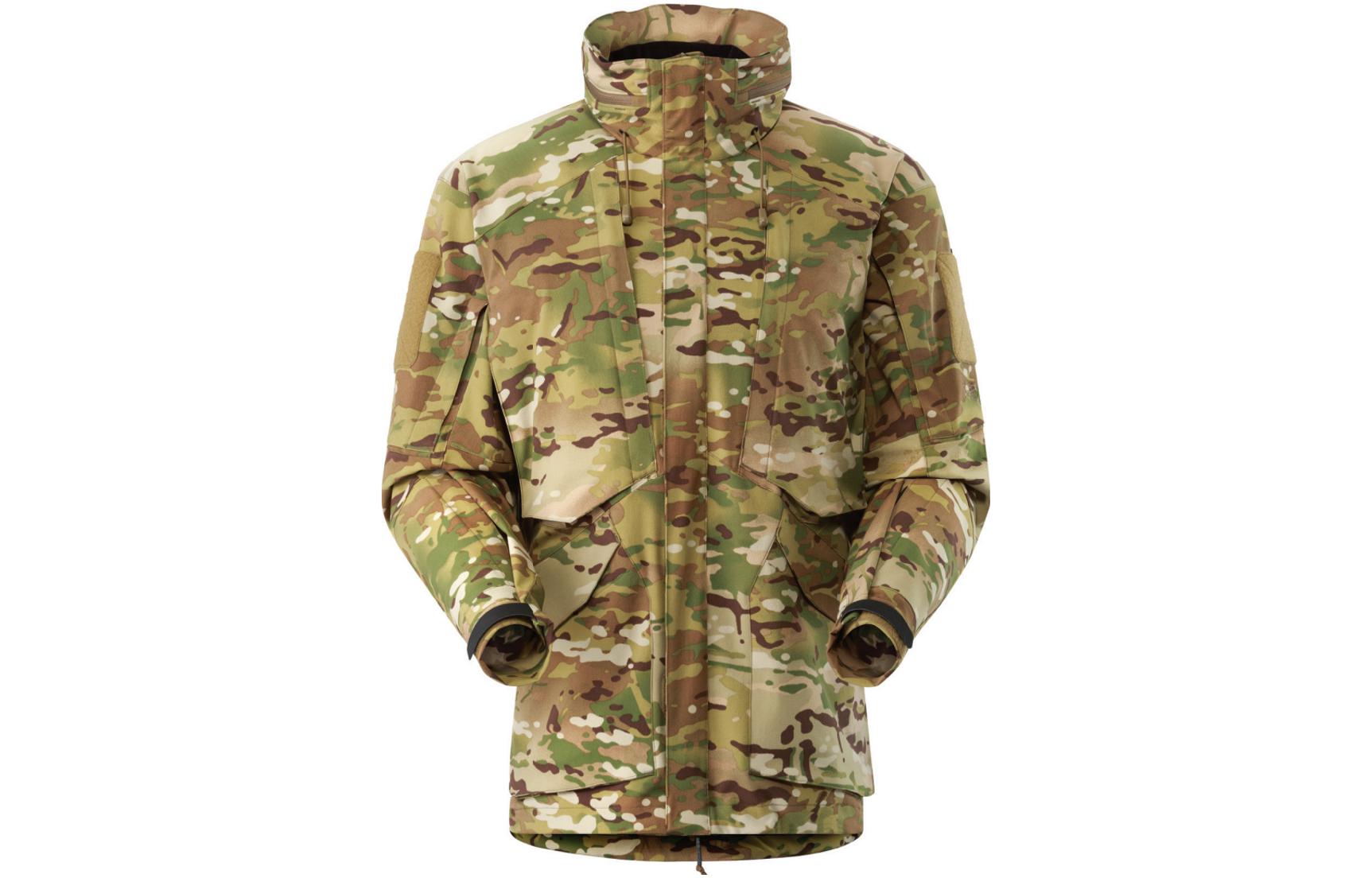 Order 始祖鳥LEAF防水迷彩外套綠色 - 多用途戶外服裝 21234