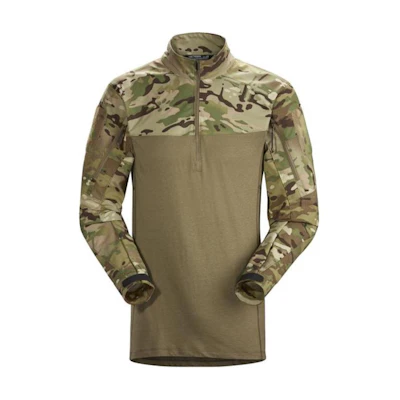 Arcteryx LEAF Assault AR Gen 2 Long Sleeve Shirt with Removable Elbow Pads Unisex Camo. X000005093