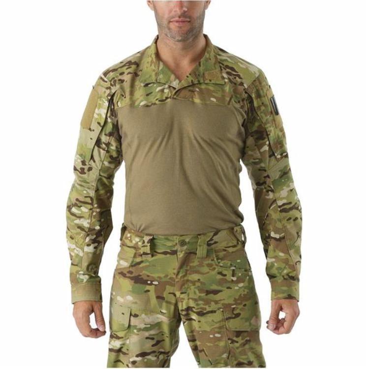 Lookbook Arcteryx LEAF Assault AR Gen 2 Long Sleeve Shirt with Removable Elbow Pads Unisex Camo. X000005093