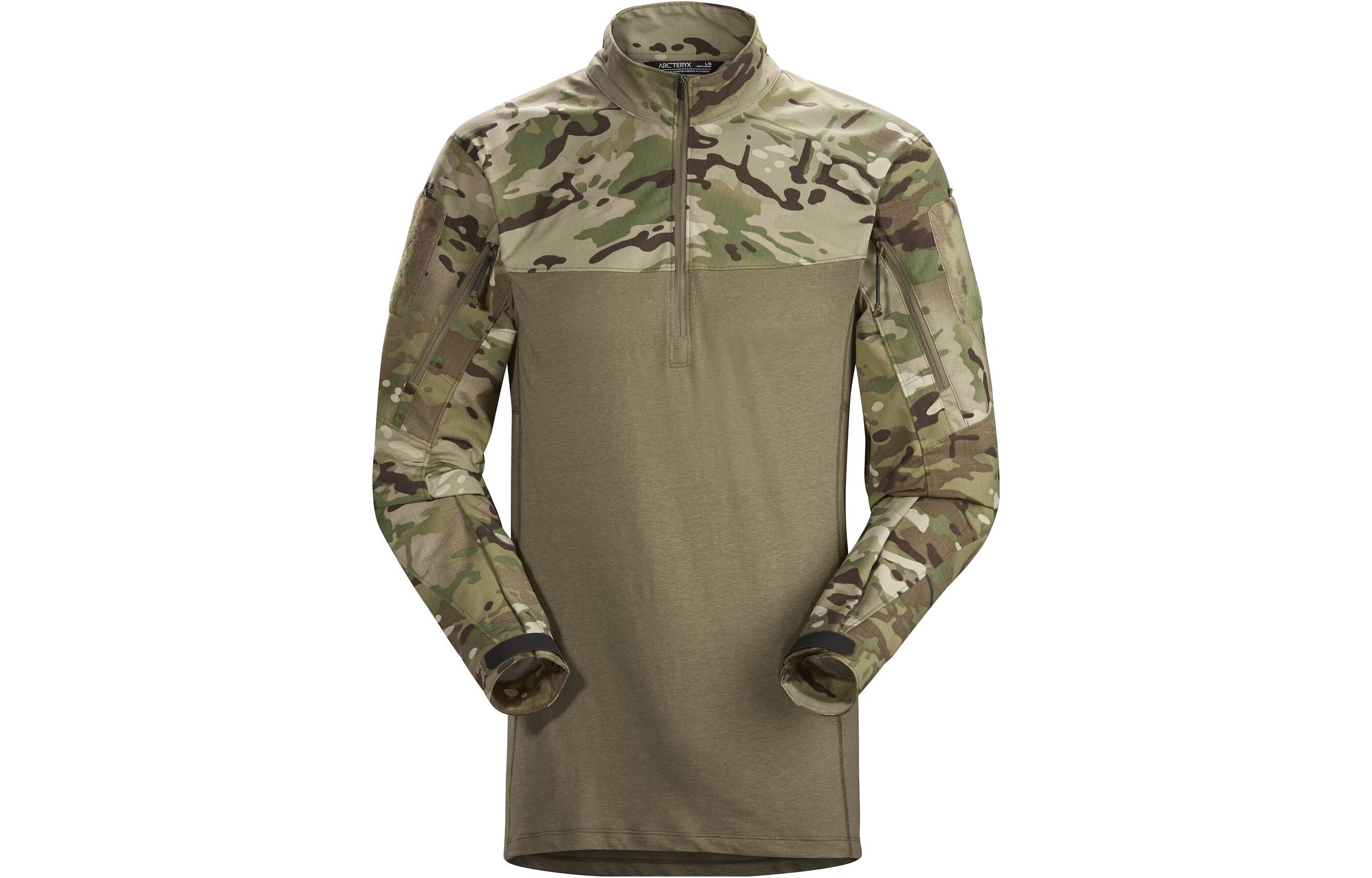 Order Camiseta Resistente al Fuego Arcteryx LEAF Manga Larga Verde Oliva Outdoor 14609