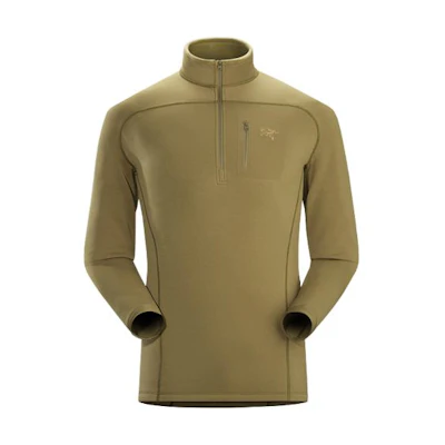 Arcteryx LEAF SS23 Half-Zip Pullover Sweatshirt Green 15391