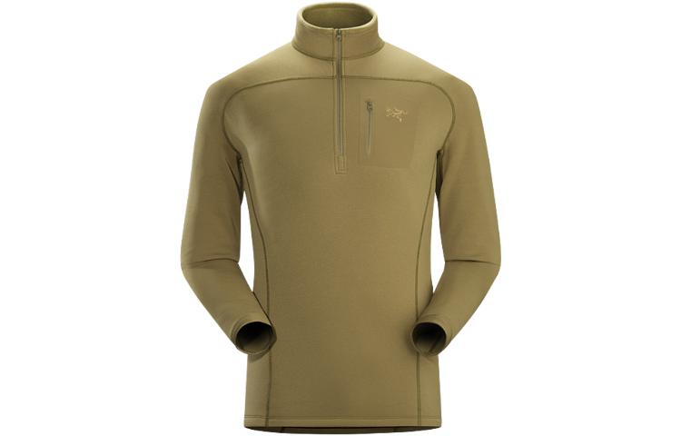 Order Arcteryx LEAF SS23  Half-Zip Pullover Sweatshirt Green 15391
