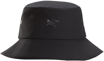 Arcteryx Lightweight Breathable Logo Bucket Hat Unisex Black. 29087-black Arcteryx Lightweight Breathable Logo Bucket Hat Unisex Black. 29087-black