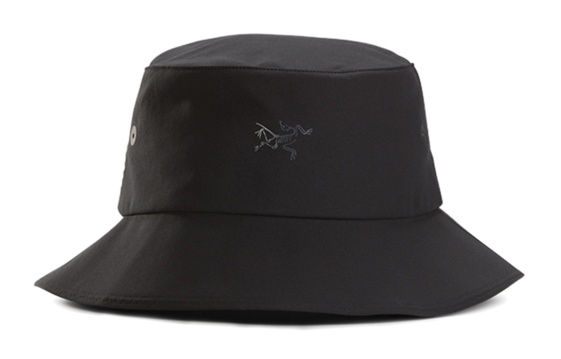 Order Arcteryx Topi Bucket Ringan Logo Unisex Hitam. 29087-black