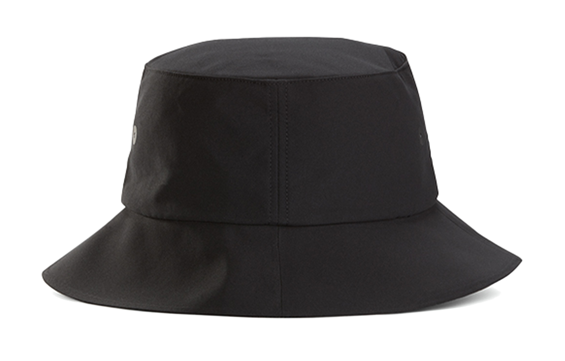 Lookbook Arcteryx Topi Bucket Ringan Logo Unisex Hitam. 29087-black