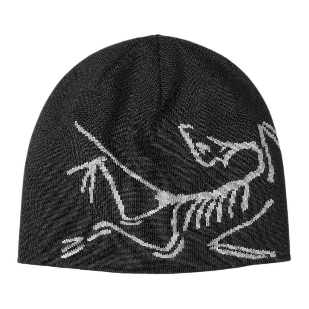 Arcteryx Logo Beanie Black Unisex Cotton Knit Hat X000009490