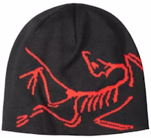 Arcteryx Logo Design Yarn Cotton Polyester Beanie Unisex Black X000009490001 Arcteryx Logo Design Yarn Cotton Polyester Beanie Unisex Black X000009490001