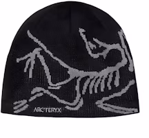 Arcteryx Logo Print Beanie - Unisex Couples Hat in Black and Grey. X000006756019 Arcteryx Logo Print Beanie - Unisex Couples Hat in Black and Grey. X000006756019