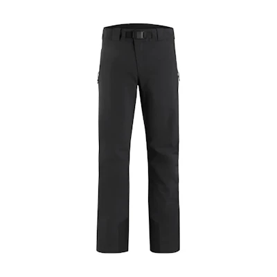 Arcteryx Macai Black Ski Pants - Slim Fit, Solid Color. 24029