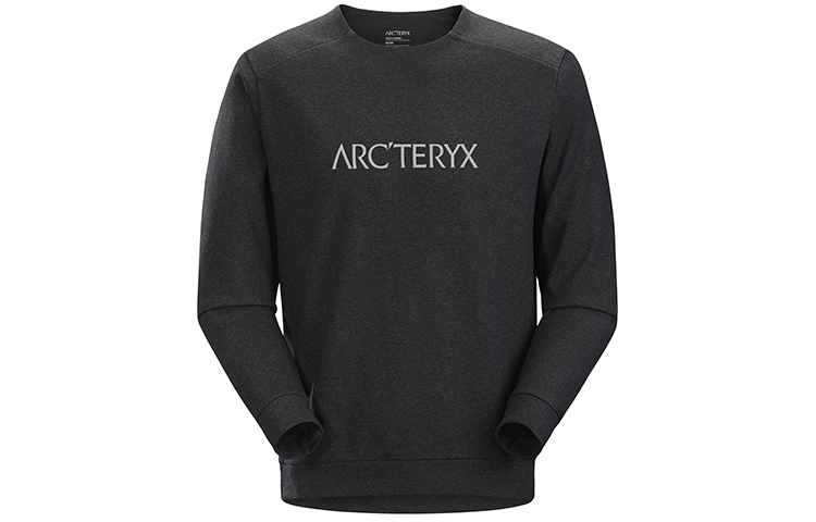 Arcteryx Mentum Centre Loose Fit Pullover Sweatshirt with Letter Print 28123