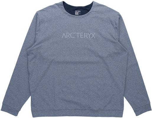 Arcteryx Mentum Centre Loose Fit Pullover Sweatshirt with Letter Print 28123 Shop Arcteryx Mentum Centre Loose Fit Pullover Sweatshirt with Letter Print 28123