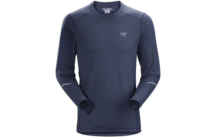 Arcteryx Motus Solid Round Neck Long Sleeve Athletic T-Shirt 18903 圖 4