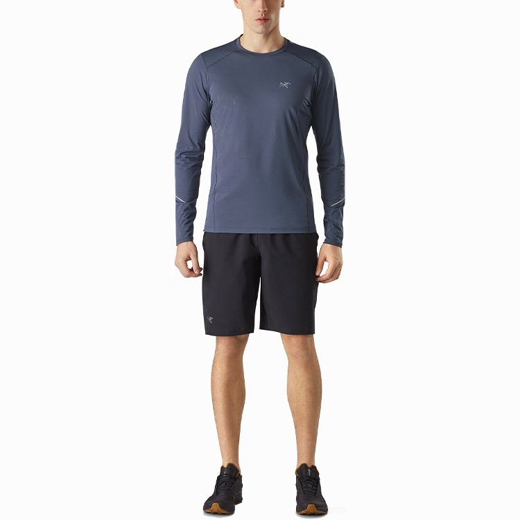 Arcteryx Motus Solid Round Neck Long Sleeve Athletic T-Shirt 18903 圖 5