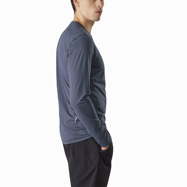Arcteryx Motus Solid Round Neck Long Sleeve Athletic T-Shirt 18903 圖 7